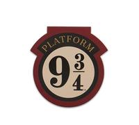 Half Moon Bay | Harry Potter | Platform 9 3/4 | Shaped Pocket Notebook | Official Merchandise