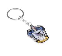 Half Moon Bay | Harry Potter | Ravenclaw | Keyring with Silver Metalware | Official Merchandise | Small Gift