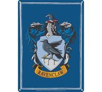 Half Moon Bay | Harry Potter Wall Art | Ravenclaw House Crest Tin Signs | Harry Potter Posters For Bedroom | Harry Potter Bedroom Decor & Boys Bedroom Accessories | Metal Harry Potter Bedroom Wall Art