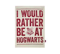 Half Moon Bay Harry Potter Tea Towel | Hogwarts Crest Kitchen Cloth | 100% Cotton Tea Towel