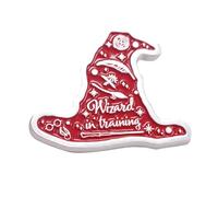 Half Moon Bay | Harry Potter | Wizard In Training | Metal Pin Badge Sorting Hat Shaped | Official Merchandise | Small gifts