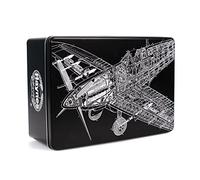 Half Moon Bay TINSHY01 Tin Storage, 1500 Cubic_Centimeters