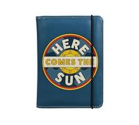 Half Moon Bay Here Comes The Sun - The Beatles - Multicolor 4 x 6 Inch Polyurethane Leather Passport Travel Wallet, Comes The Sun Multicolor, 4 x 6 Inch, Here Comes the Sun
