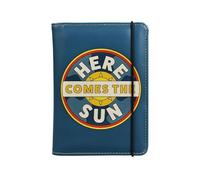Half Moon Bay Here Comes The Sun - The Beatles - Multicolor 4 x 6 Inch Polyurethane Leather Passport Travel Wallet, Comes The Sun Multicolor, 4 x 6 Inch, Here Comes the Sun