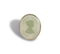 Half Moon Bay Jane Austen Enamel Pin Badge - Jane Austen | Enamel Pin Badge | Collectors Pin | Lapel Pin | Gift for Fans | Official Licensed Merchandise