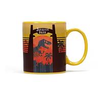 Half Moon Bay Jurassic Park Heat Change Mugs - Heat Changing Park Gates Mug