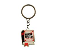 Half Moon Bay Keyring Metal - Murder Mystery Book Club