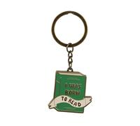 Keyring Metal - Pulteney Press (Born to Read)