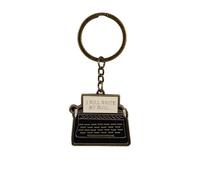 Half Moon Bay Keyring Metal - Pulteney Press (I Will Write)