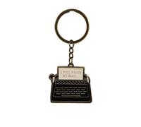 Half Moon Bay Keyring Metal - Pulteney Press (I Will Write)