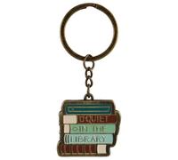 Keyring Metal - Pulteney Press (Quiet in the Library)