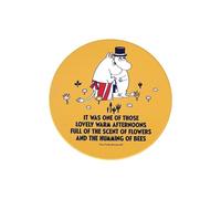 Half Moon Bay | Moomin | Finn Family Moomintroll | Moominmamma & Moominpappa Ceramic Coaster | Official Merchandise | Desk and Table Protector | Gift for Moomin Fans