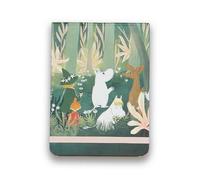 Half Moon Bay | Moomins | Forest Pocketbook to-Do List | Compact FSC Paper Pocket Notepad with Elastic Band | Official Merchandise | Whimsical Birthday, Cozy Teacher or Summer Gift