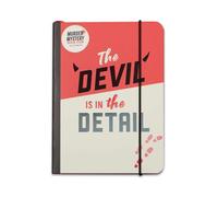 Half Moon Bay | Murder Mystery Book Club | A6 Softcover Notebook | Lined Pocket Journal for Crime Fiction Fans | Premium Literary Range | The Devil Is In The Detail Thriller Gift for Readers