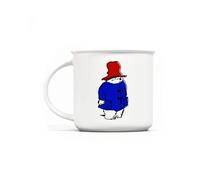 Half Moon Bay | Paddington Bear | Enamel Style Ceramic Mug | Vintage Kind & Polite Tea Cup 350ml | Official Merchandise | Heartwarming British Christmas Birthday Gift for Kids & Parents