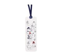 Half Moon Bay Bookmark Paddington Bear Designs 8 x 3 in White FSC Paper with Polyester Ribbon