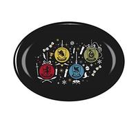 Half Moon Bay Serving Plate Boxed - Harry Potter (Houses)