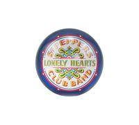 Half Moon Bay Sgt Peppers Lonely Hearts Club Band - The Beatles - Multicolor 2.7 x 1.2 Inch Glass Office Desk Paperweight, PWBTS03
