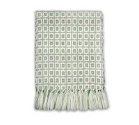 Half Moon Bay Shruti New - Blankets & Throws - Shruti Anni Sage Green Throw