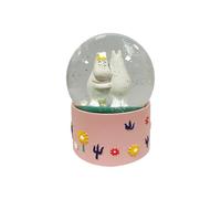 Half Moon Bay Snow Globe Moomin - Nostalgic Retro Christmas Ornament & Decor For Adults - Funny Snow Dome Gift For Her