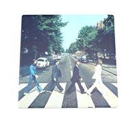 Half Moon Bay | The Beatles Abbey Road Coaster | Ceramic Coasters & Beer Mats | Beatles Coasters For Man Cave | The Beatles Gifts & Music Gifts | Rock Music Dad Gifts | Desk Coaster | Cool Room Decor