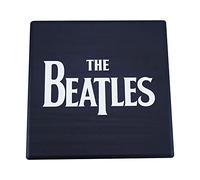 Half Moon Bay | The Beatles Coaster | Ceramic Coasters & Beer Mats | Black Coasters For Man Cave | The Beatles Gifts & Music Gifts | Rock Music Dad Gifts | Beatles Desk Coaster | Cool Room Decor