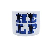 Half Moon Bay The Beatles Help Ceramic Plant Pot 2.5 inch