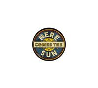 Half Moon Bay The Beatles Here Comes The Sun Pin Badge One Size