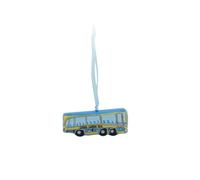 Half Moon Bay | The Beatles | Magical Mystery Tour Bus | Ceramic Hanging Decoration Ornament | Official Merchandise | Workshop, Record Desk & Christmas Tree Accent | Father’s Day 2026 Gift for Dad