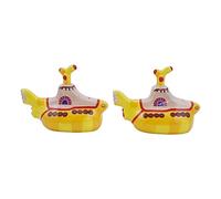 Half Moon Bay | The Beatles Salt and Pepper Shaker Set of 2 | Yellow Submarine Salt Shaker & Pepper Pot | Novelty Salt and Pepper Sets | The Beatles Gifts & Music Gifts | Quirky Kitchen Accessories