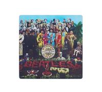 Half Moon Bay | The Beatles Sgt. Pepper Coaster | Ceramic Coasters & Beer Mats | Beatles Coasters For Man Cave | The Beatles Gifts & Music Gifts | Rock Music Dad Gifts | Desk Coaster | Cool Room Decor