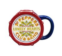 Half Moon Bay | The Beatles | SGT. Pepper’s Lonely Hearts Club Band | Drum Shaped Ceramic Mug | Official Merchandise | Workshop, Garage & Hobby Mug | Father’s Day 2026 Gift for Dad