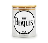 Half Moon Bay The Beatles Storage Jar Glass - The Beatles | Collectible Gift | Premium Quality | Official Licensed Merchandise | Great for Birthdays and Christmas