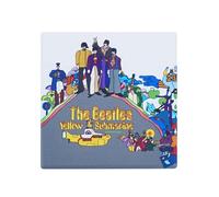 Half Moon Bay | The Beatles | Yellow Submarine Album Cover | Square Ceramic Drinks Coaster | Official Merchandise | Record Desk, Home Pub & Workshop Mat | Father’s Day 2026 Gift for Dad