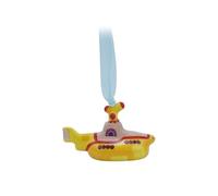 Half Moon Bay | The Beatles | Yellow Submarine | Ceramic Hanging Decoration Ornament | Official Merchandise | Workshop, Record Desk & Christmas Tree Accent | Father’s Day 2026 Gift for Dad