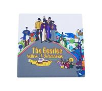 Half Moon Bay | The Beatles Yellow Submarine Coaster | Ceramic Coasters & Beer Mats | Coasters For Man Cave | The Beatles Gifts & Music Gifts | Rock Music Dad Gifts | Desk Coaster | Cool Room Decor