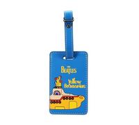 Half Moon Bay | The Beatles | Yellow Submarine | Faux Leather Luggage Tag | Official Merchandise | Travel, Holiday & Suitcase Identifier | Father’s Day 2026 Gift for Dad