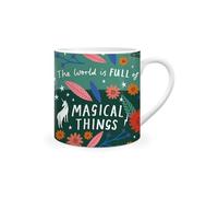 Half Moon Bay The World Is Full Of Magical Things - Multicolor 10 Ounce Stoneware Dishwasher/Microwave Safe Drinking Mug