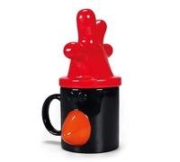 Mug Shaped wLid Boxed 340ml Wallace Gromit Feathers PAPERBACK 5055453403781