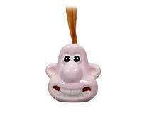 Half Moon Bay | Wallace & Gromit | Wallace 3D Shaped Hanging Decoration | Ceramic Christmas Tree Ornament | Official Aardman Merchandise | Festive Novelty Gift