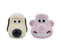 Wallace & Gromit Salt & Pepper Shakers Half Moon Bay Multi One Size