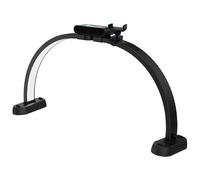 Half Moon Lamp, Foldable Design, 3 Color Modes (3000K-6500K), Ideal for Eyelash Extensions, Beauty, Tattoo, and Nail Applications