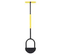 Half Moon Lawn Edger,Manual Grass Edger Tool,High Hardness Carbon Steel Landscape Edger Lawn Edging Tool,Portable Long Handle Manual Trimming Shovel for Garden, Landscape