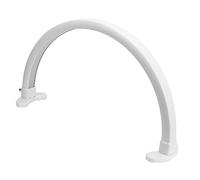 Half Moon Nail Art Light 30 Inch LED Desk Lamp with Stable Base Design, Adjustable Brightness from 2700K to 5600K, Perfect for Manicure, Tattoo, Lash Tech (UK Plug Included)