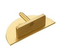 Half Moon Pull Cabinet Handle Drawer Pull Knob Kitchen Furniture Hardware 9.8x4.9cm, Golden