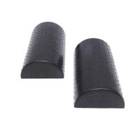 Half Moon Yoga Roller - Lightweight Semi Circular Foam Roller | Balance Roller for , Recovery Foam Roller for Back, Legs and Muscle