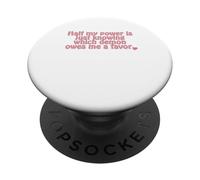 Half my power is just knowing which demon owes me a favor. PopSockets Adhesive PopGrip