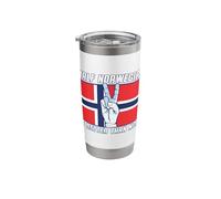Half Norwegian is Better Than None Norway Stainless Steel Insulated Tumbler