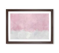 Half of The Heart in Abstract Framed Print | A2 Walnut Framed Wall Art | Ready to Hang | Abstract Fantasy Picture | Living Room Bedroom Lounge Office