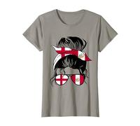 Half Peruvian Half English Mix England and Peru Roots T-Shirt